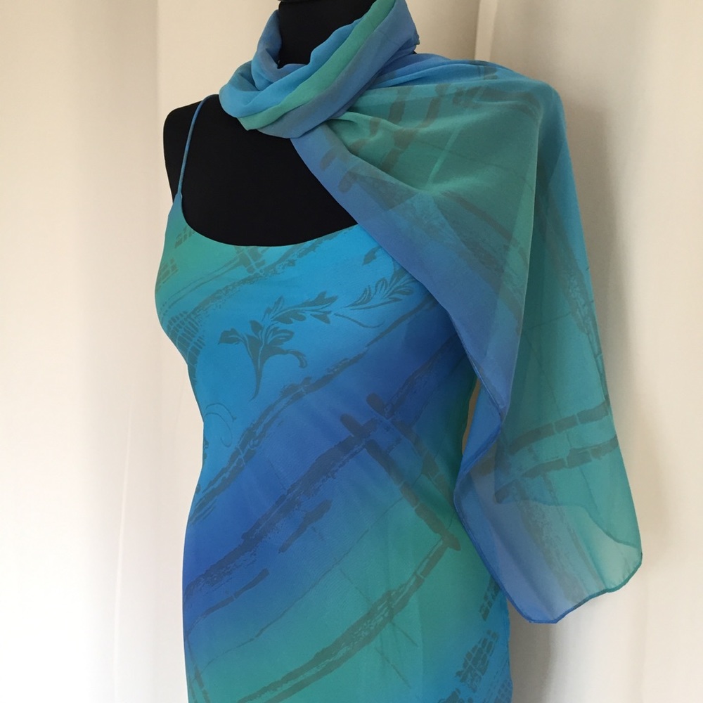 Maxi Dress Semi-Formal Gown Prom Summer Wedding - Picture 4 of 8